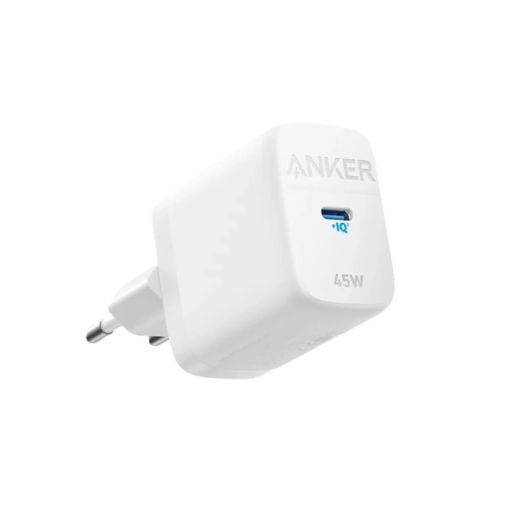 Anker 313 45W GaN USB-C Power Delivery Charger for Laptops, Tablets, and Smartphones