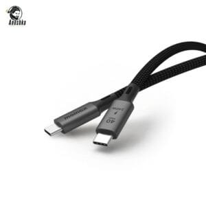 MOMAX Elite 240W USB-C to USB-C Cable Black – Ultra-Fast Charging and Data Transfer Cable