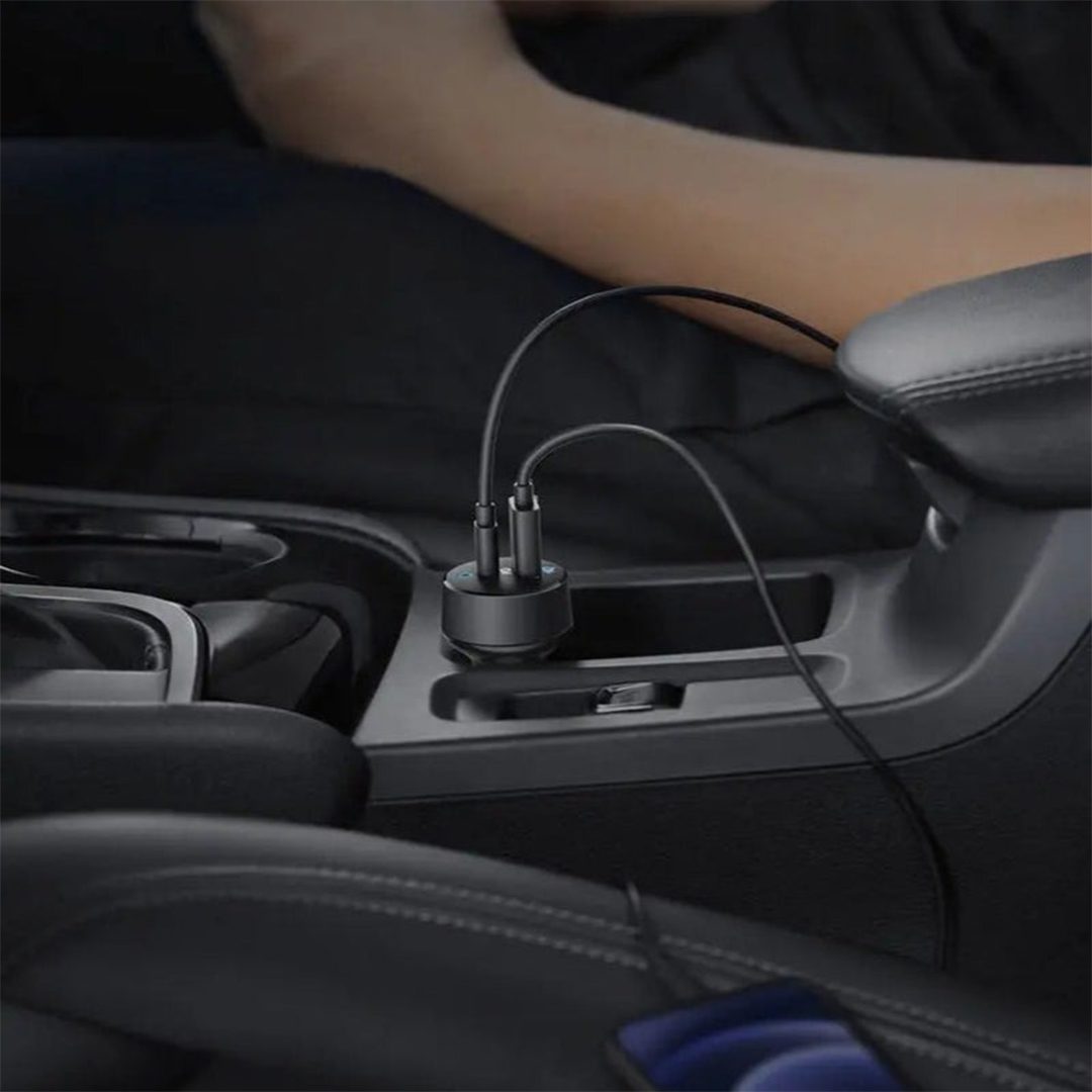 Anker PowerDrive PD+2 35W Dual-Port Fast Charging Car Charger with USB-C and USB-A Ports