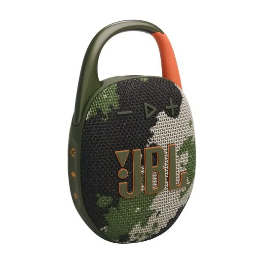 JBL Clip 5 Portable Wireless Speaker – Black, Compact and Waterproof Bluetooth Speaker