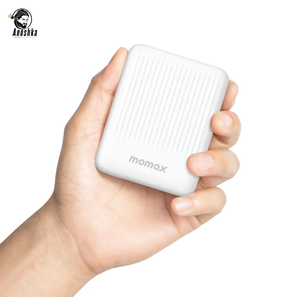 MOMAX Q.Mag Minimal 2 10000mAh 15W IP123 – Portable Magnetic Power Bank
