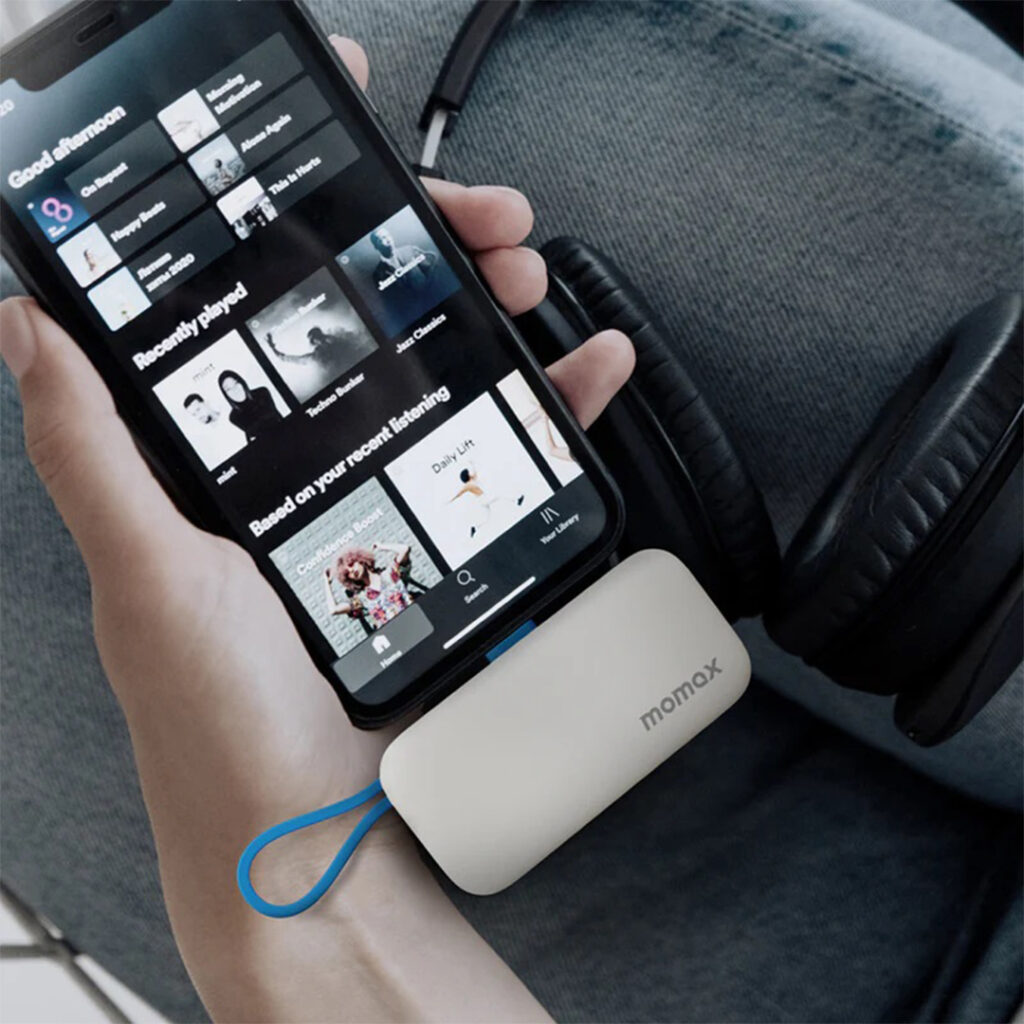 MOMAX 1-Power Mini 5000mAh Type-C – Ultra-Portable Power Bank