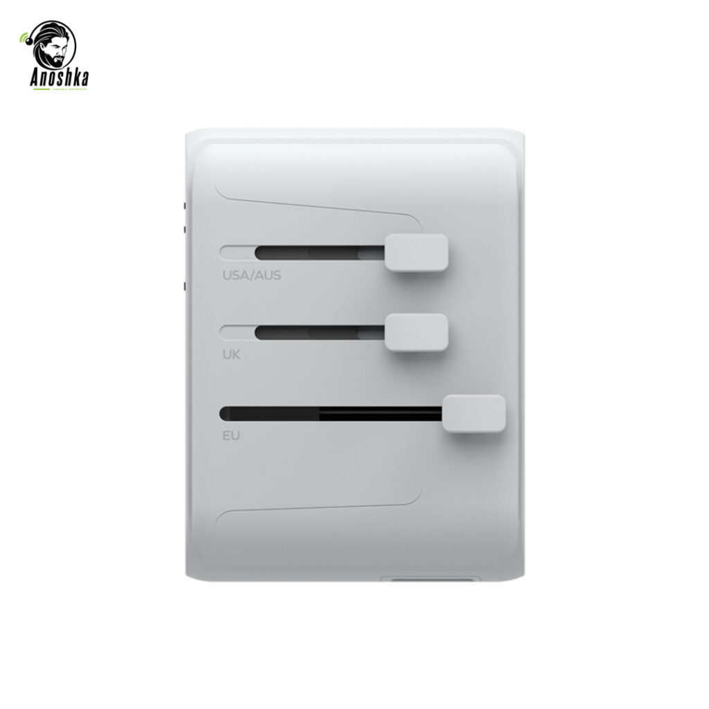 MOMAX 1-World 35W UA9 Universal Travel Adapter with USB-C and USB-A Ports