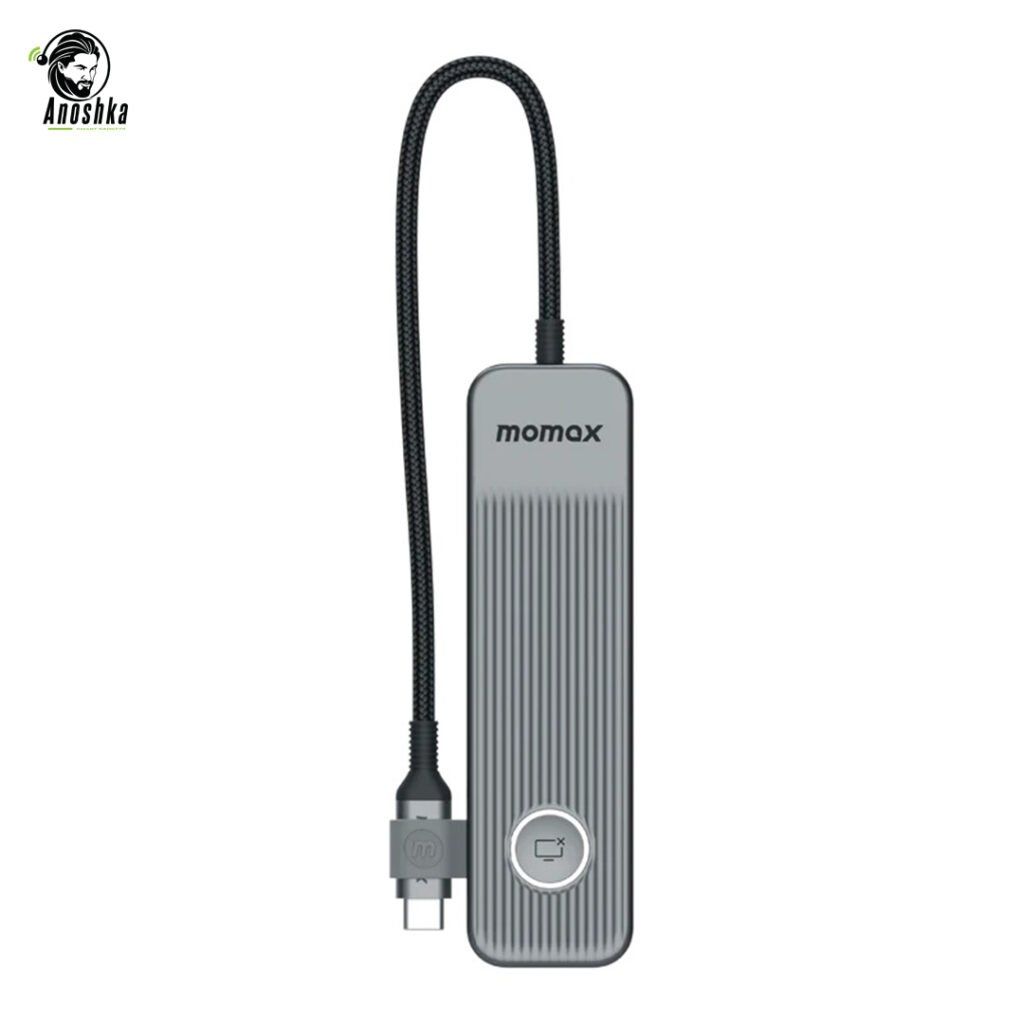 MOMAX OneLink 7-in-1 USB-C Hub DH17E All-in-One Adapter for Laptops and Tablets