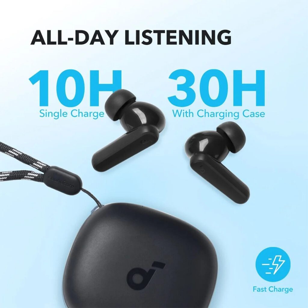 Anker Soundcore R50i VI Wireless Bluetooth Earbuds with Powerful Sound and Long Battery Life