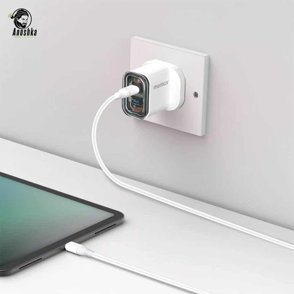 MOMAX Home Charge Flow 35W 2-Port – Fast Dual-Port Wall Charger