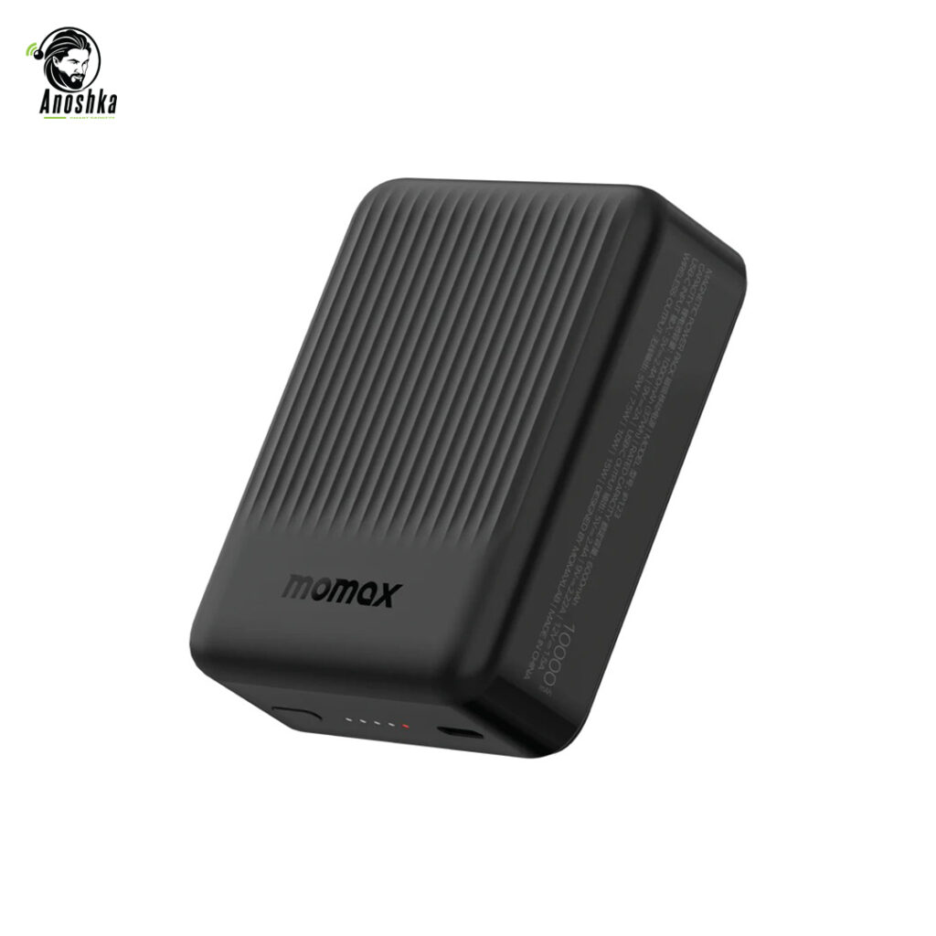 MOMAX Q.Mag Minimal 2 10000mAh 15W IP123 – Portable Magnetic Power Bank