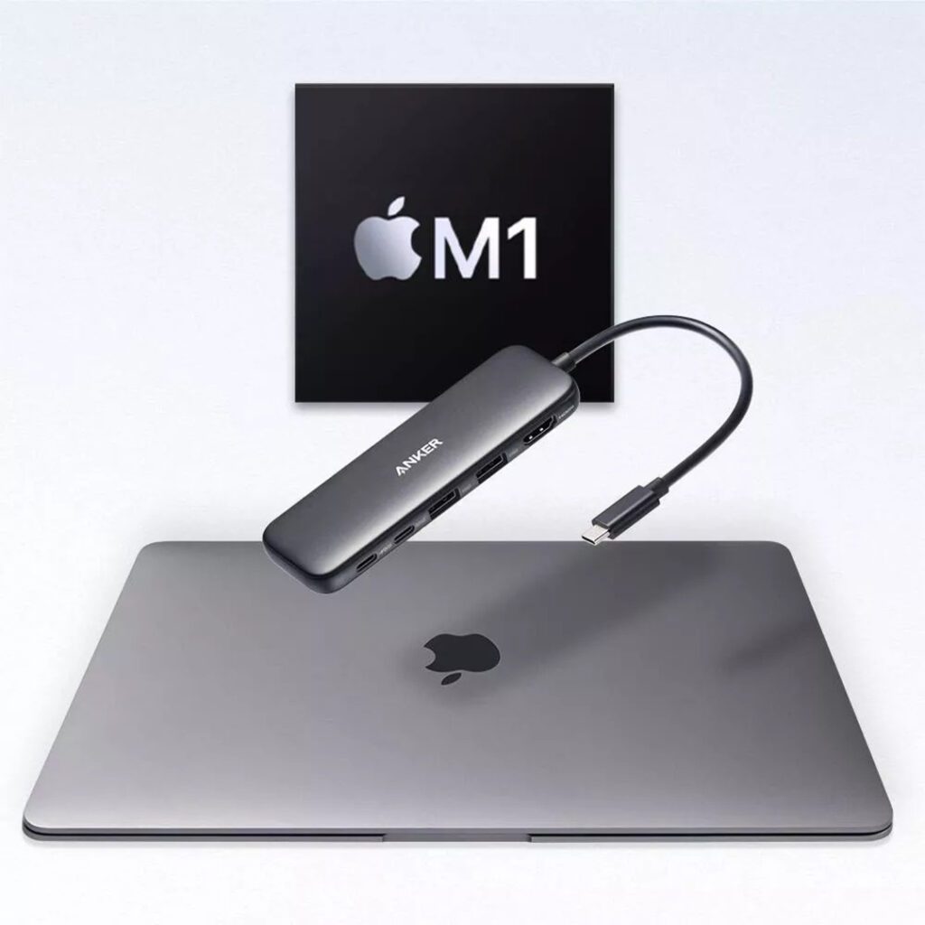 Anker 5-in-1 USB-C Hub Compact Multiport Adapter with HDMI and USB Ports