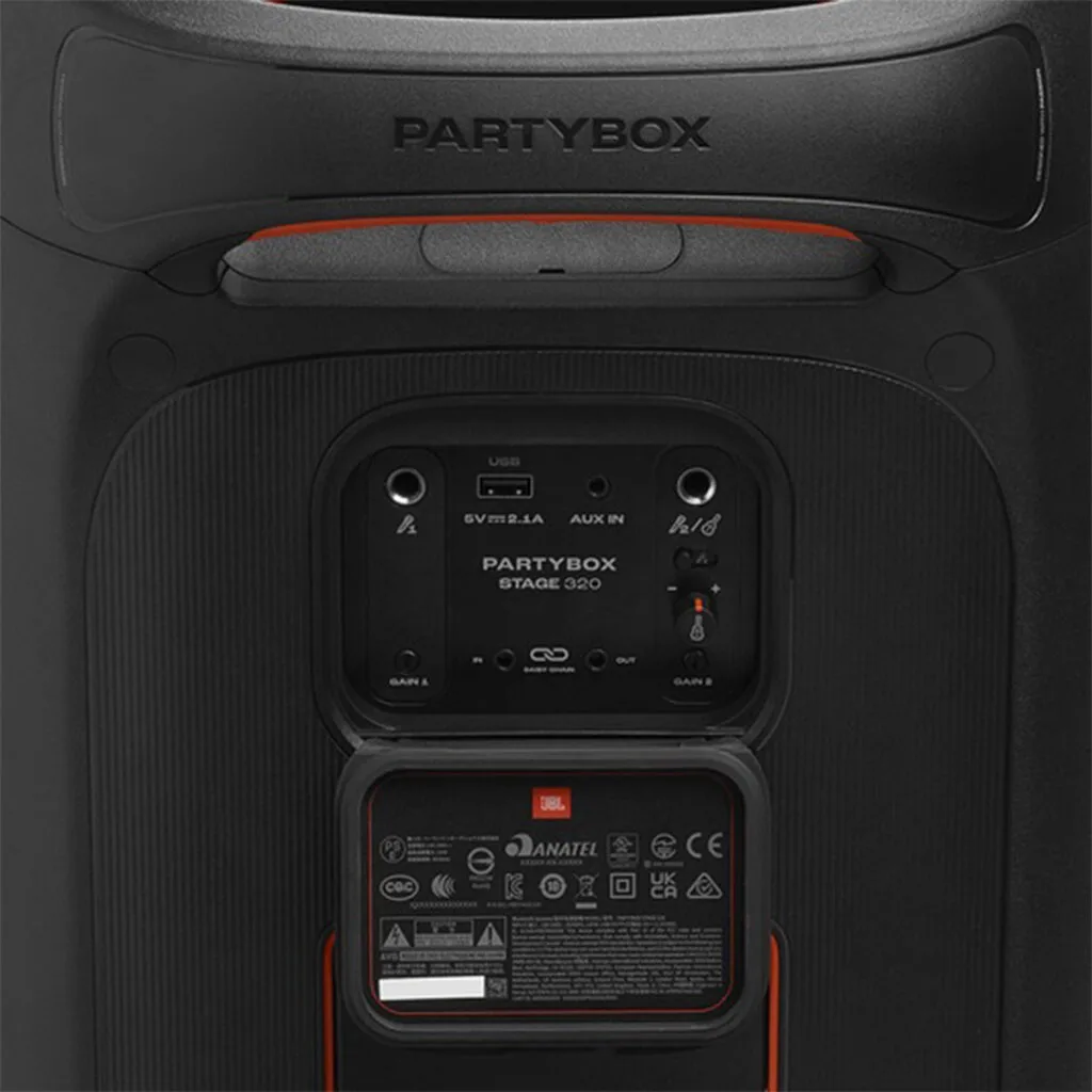 JBL PartyBox Stage 320 Portable Speaker – High-Power Wireless Party Speaker