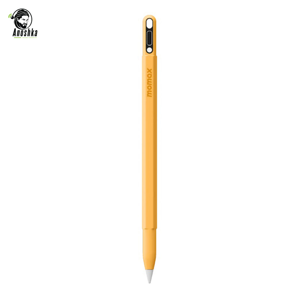 MOMAX Mag.Link Pop iOS Amber β Stylish Magnetic Wireless Charger for iPhone