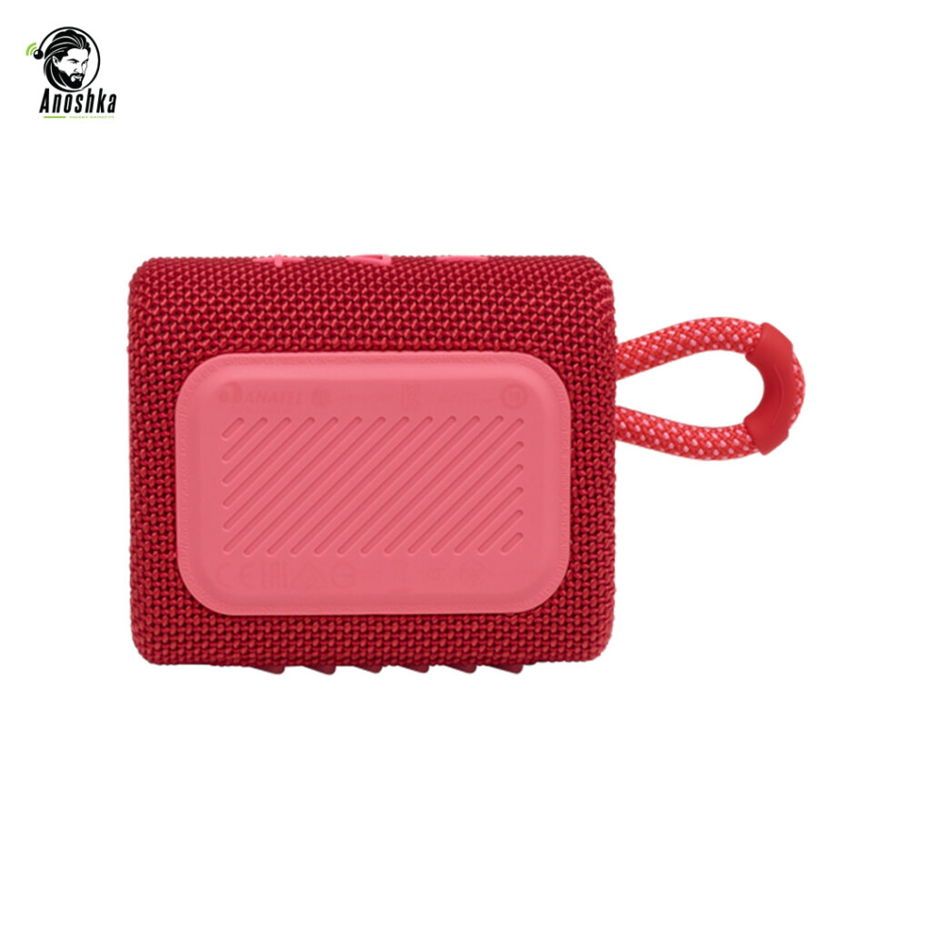JBL Go 3 Portable Waterproof Speaker – Red