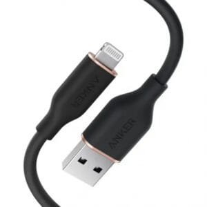 Anker PowerLine III Flow USB-A to Lightning 3ft – Ultra-Soft and Durable Fast Charging Cable