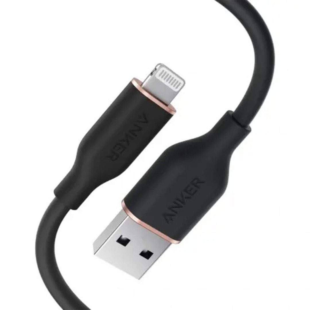 Anker PowerLine III Flow USB-A to Lightning 3ft β Ultra-Soft and Durable Fast Charging Cable