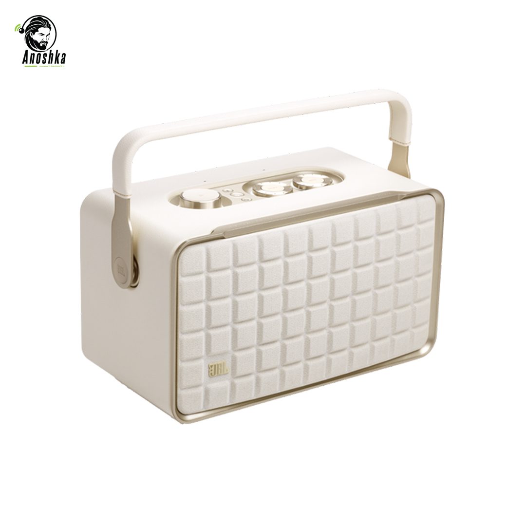 JBL Authentics 300 β Portable Smart Speaker with Bluetooth, Wi-Fi, and Voice Assistant