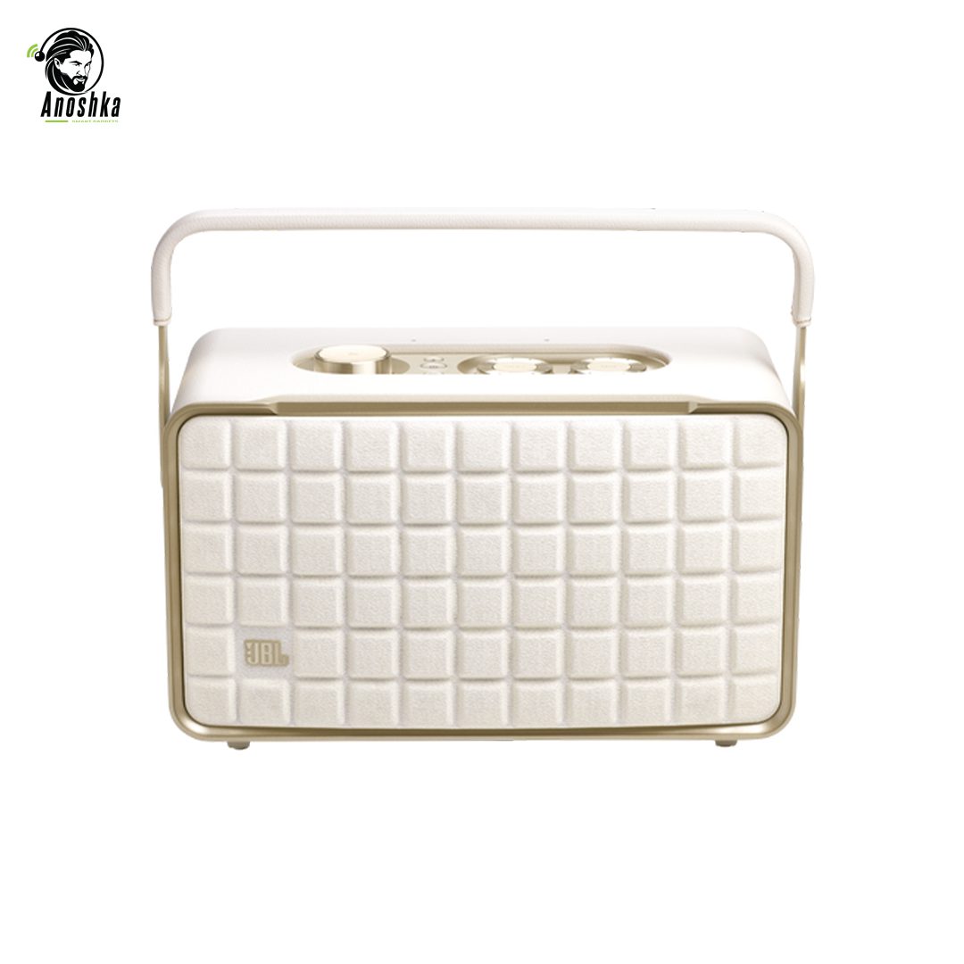 JBL Authentics 300 β Portable Smart Speaker with Bluetooth, Wi-Fi, and Voice Assistant