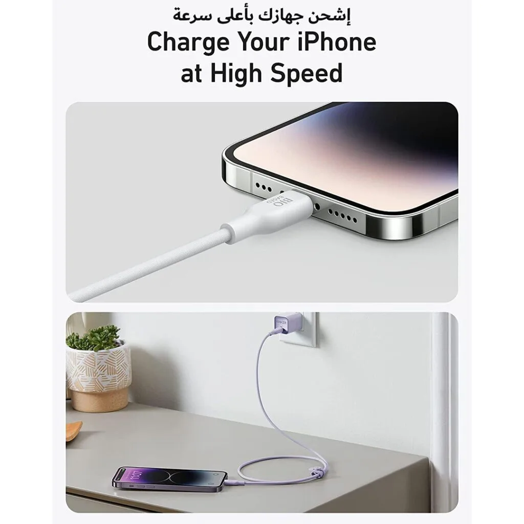 Anker 542 USB-C to Lightning Cable – Durable and MFi Certified Fast Charging Cable