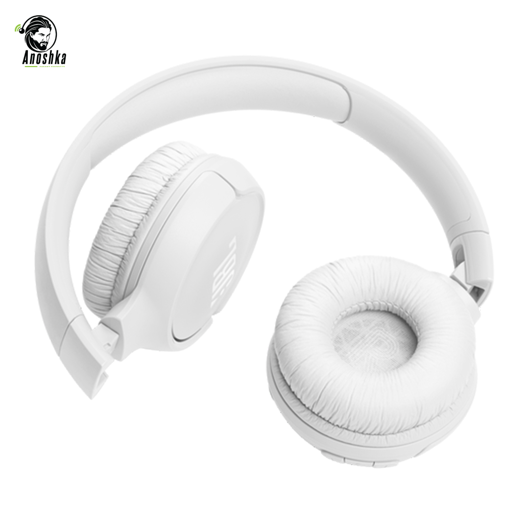 JBL T520 Wireless On-Ear Headphones – Bluetooth Headset with High-Quality Sound