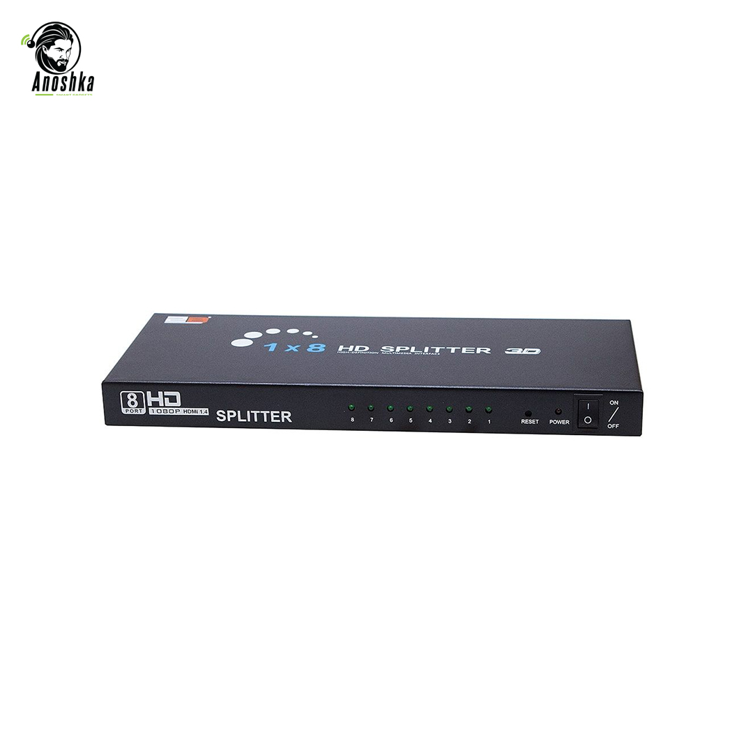 2B HD Splitter 8 Ports HDMI 1.4 CV998 – Multi-Display 4K HDMI Signal Distributor