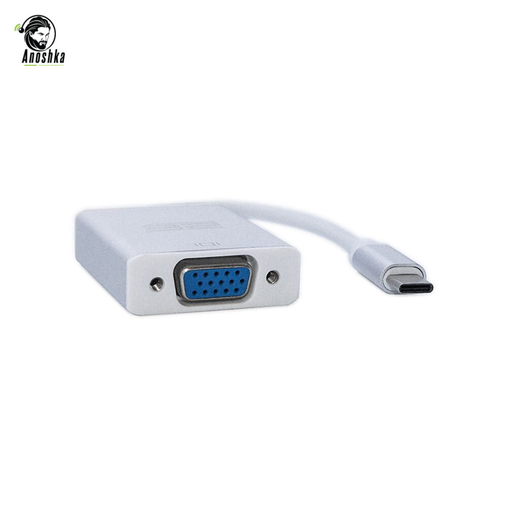 2B CV224 Type-C to VGA Converter – USB-C Male to VGA Female Adapter