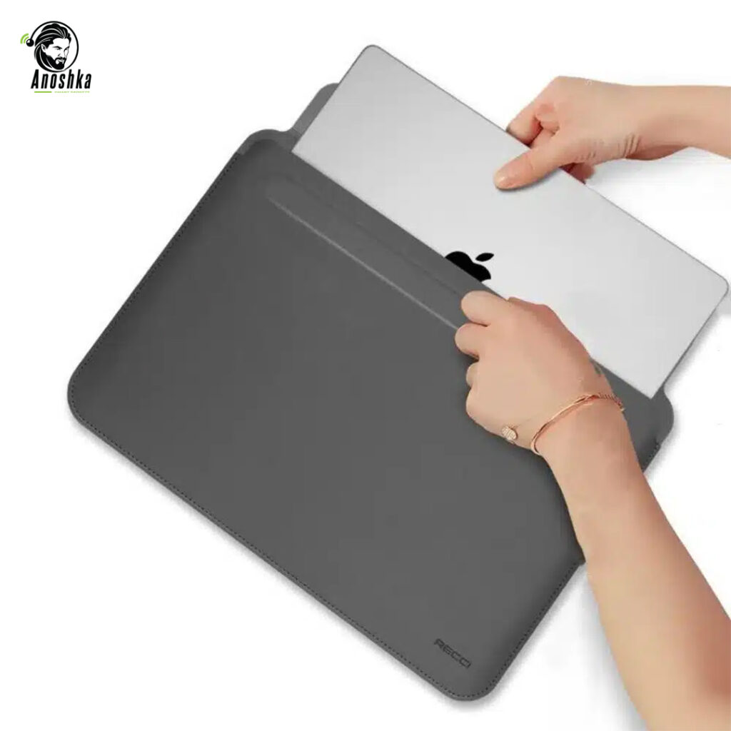 The RECCI RCS-S19 14-Inch MacBook Sleeve offers premium waterproof protection, sleek design, and a soft inner lining for your laptop.