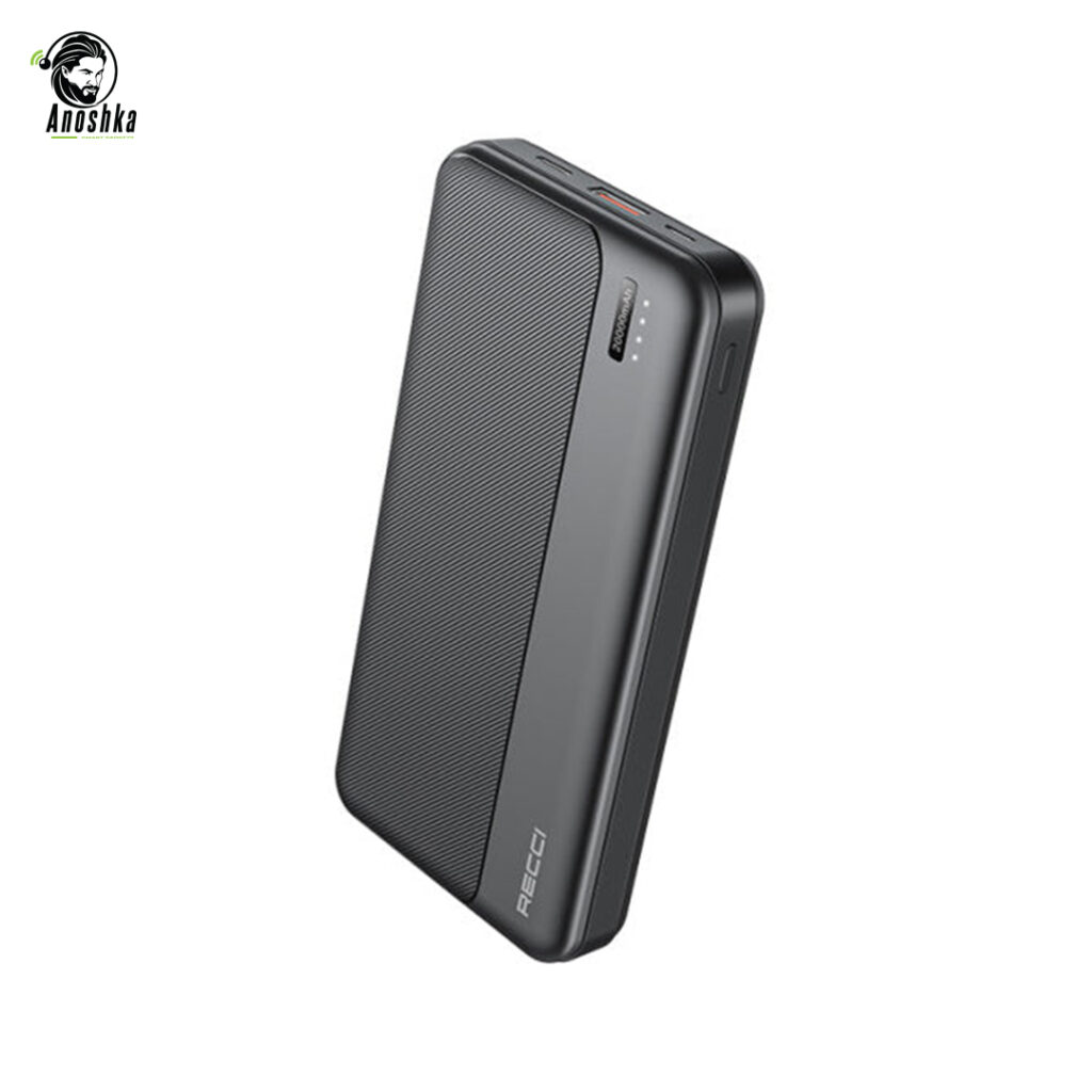 The RECCI RPB-P27 20000mAh Power Bank delivers fast dual charging, LED indicators, and multi-protection safety in a sleek, durable design.