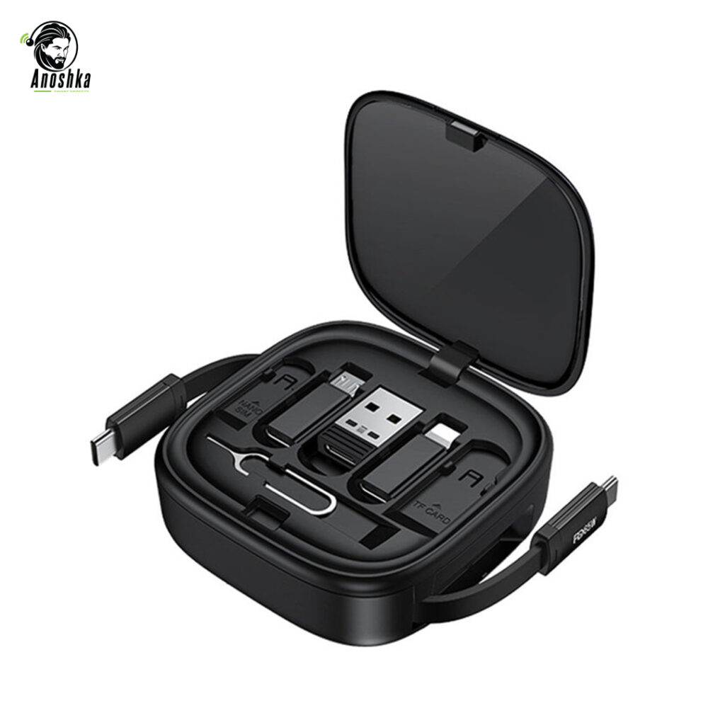 RECCI RS36T Retractable Cable (65W) offers fast PD charging, a tangle-free retractable design, and universal Type-C compatibility — perfect for work and travel.