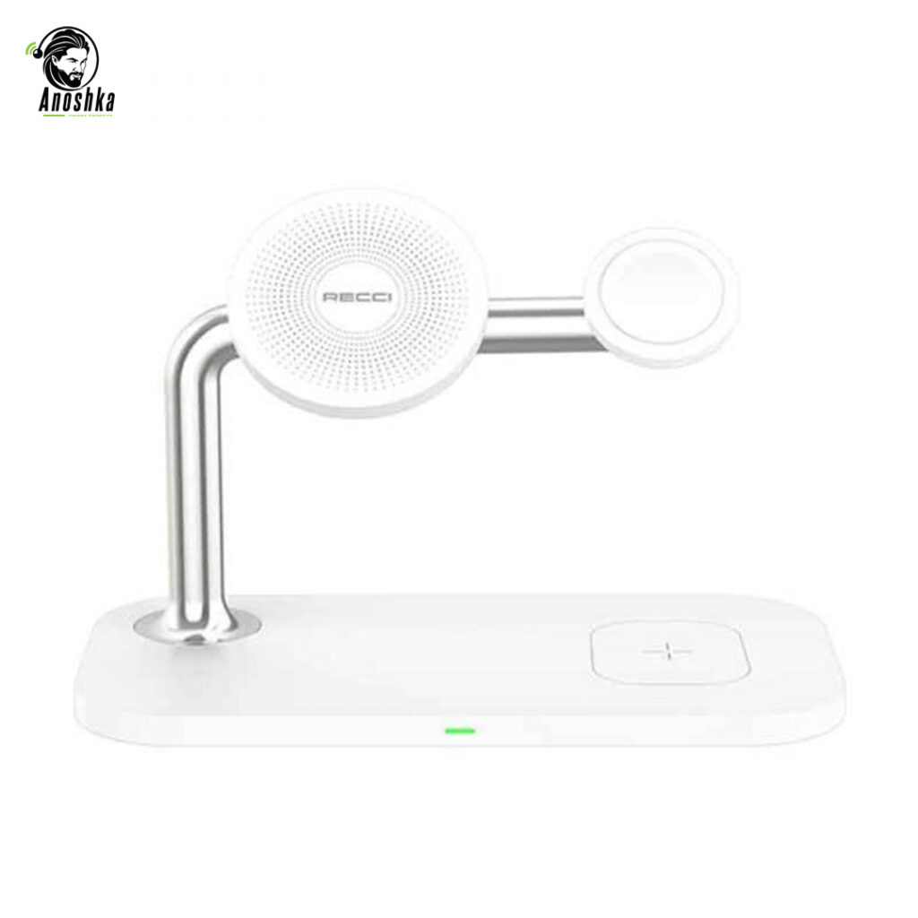 RECCI RCW-20 Wireless Charger offers fast and safe wireless charging in a sleek, compact design — perfect for daily use at home, office, or on the go.