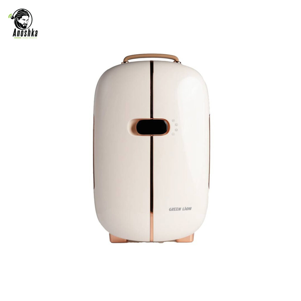 Green Lion Makeup Fridge – Compact Cosmetic Refrigerator for Skincare and Beauty Products