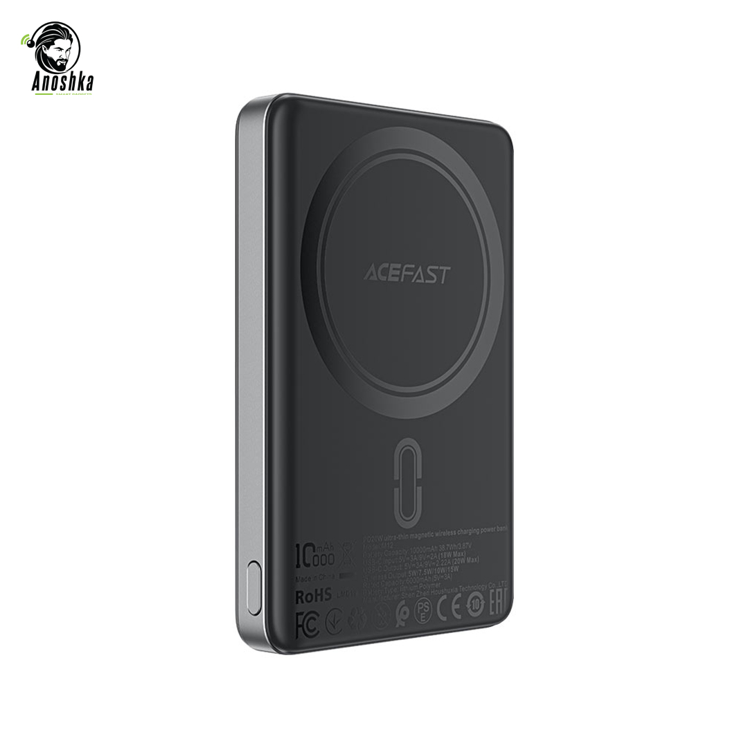 Fast Charge Power Bank M12 PD20W 10000mAh β Compact Portable Fast Charging Power Bank