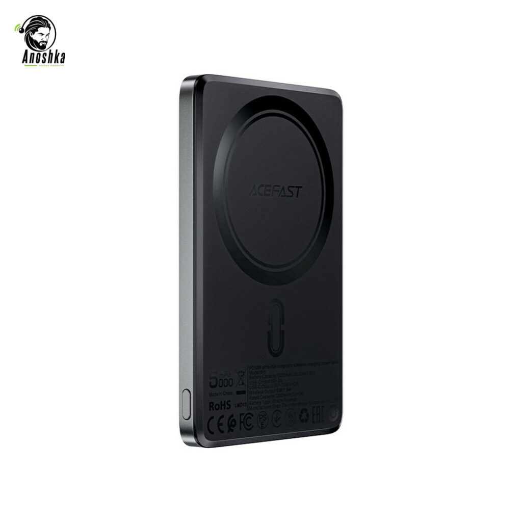 Magnetic Fast Wireless Charge Power Bank M8 PD18W 5000mAh – Compact Portable Fast Charger