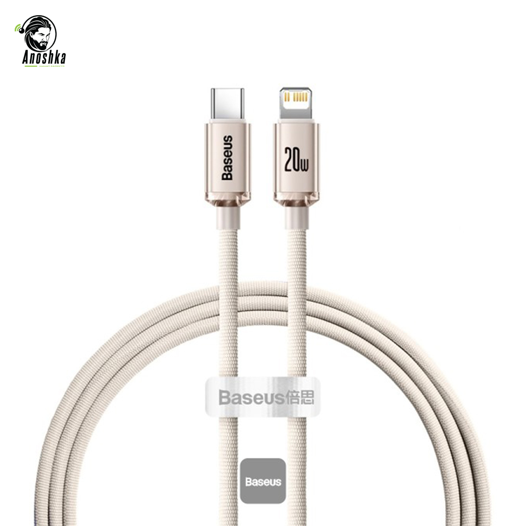 Baseus Crystal Fast Charging iPhone Cable 2M Type-C to Lightning