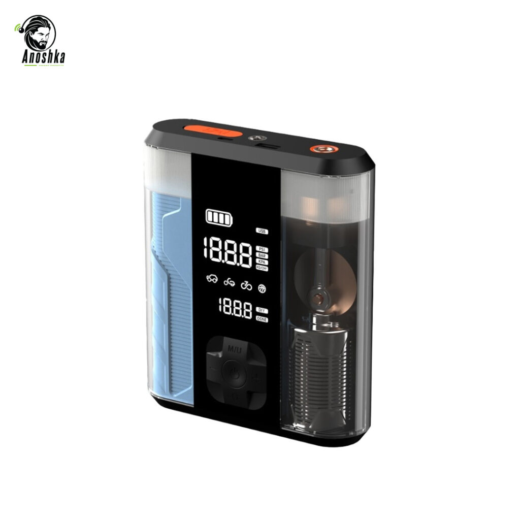 Powerology 8800mAh Jump Starter full kit with cables and accessories