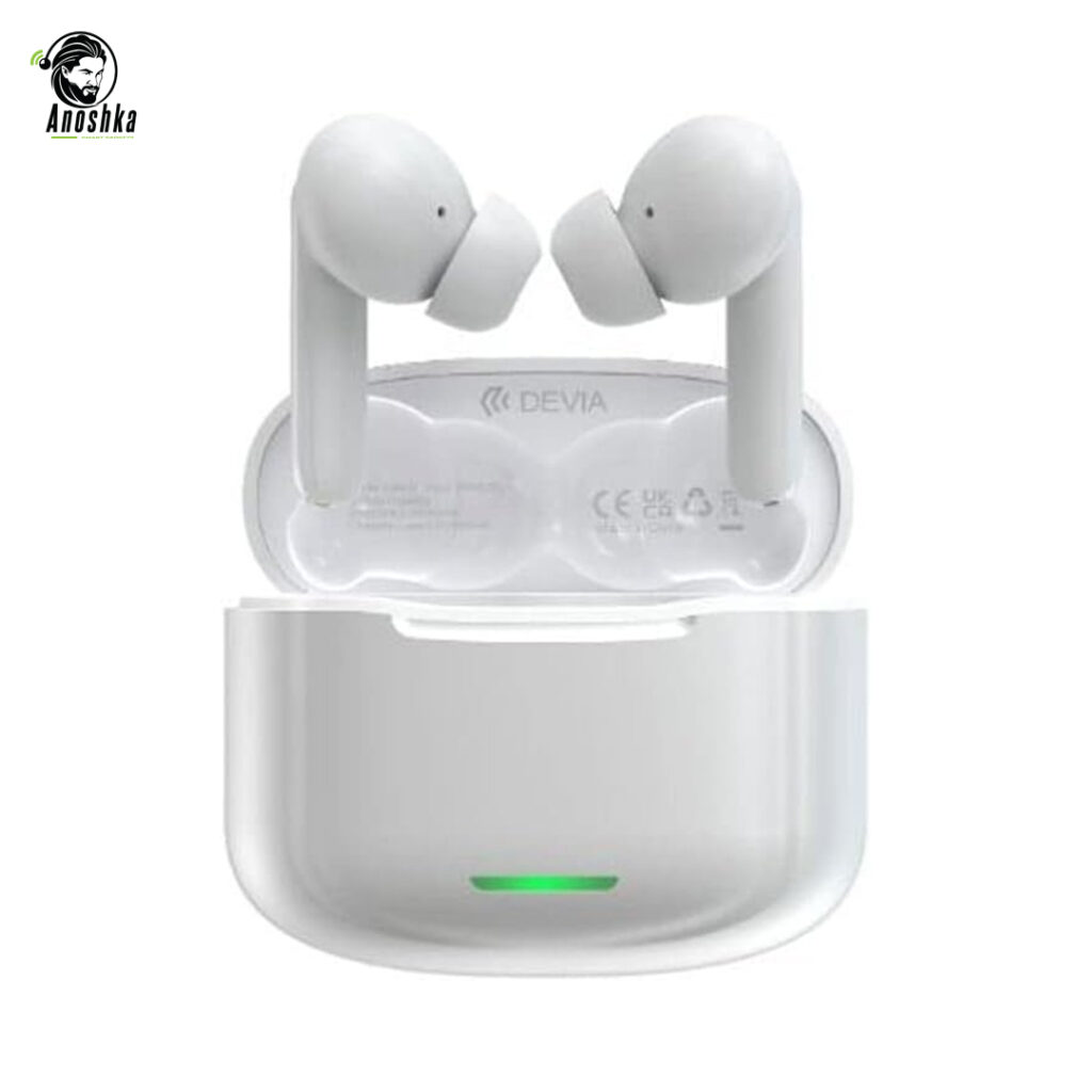DEVIA ANC E1 TWS Earphone HP99H – True Wireless Noise-Cancelling Bluetooth Earbuds