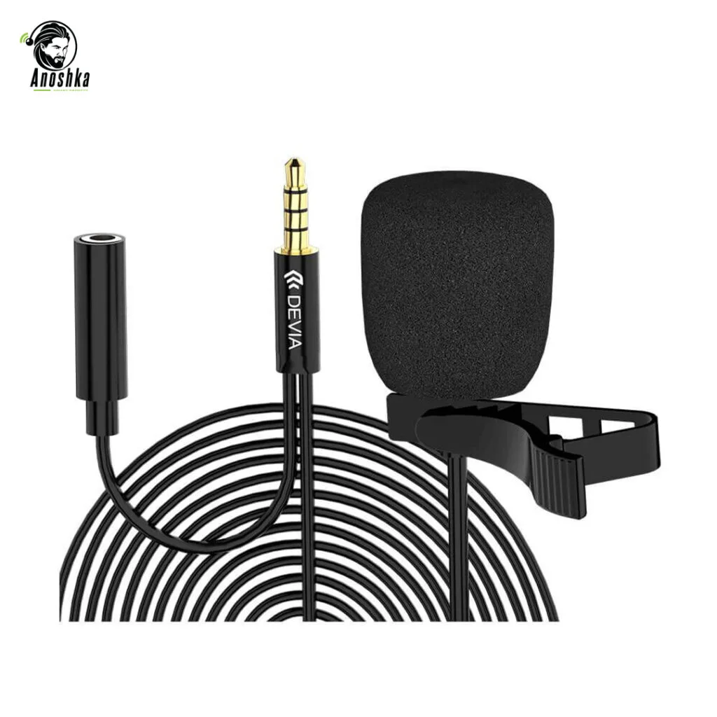 DEVIA Smart Series MI33B USB Condenser Microphone for High-Quality Streaming and Recording