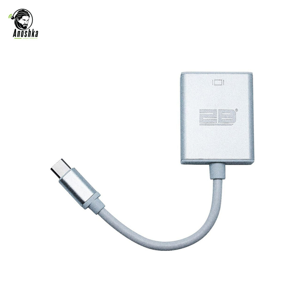 2B CV223 Type-C to HDMI Converter – USB-C Male to HDMI Female Adapter