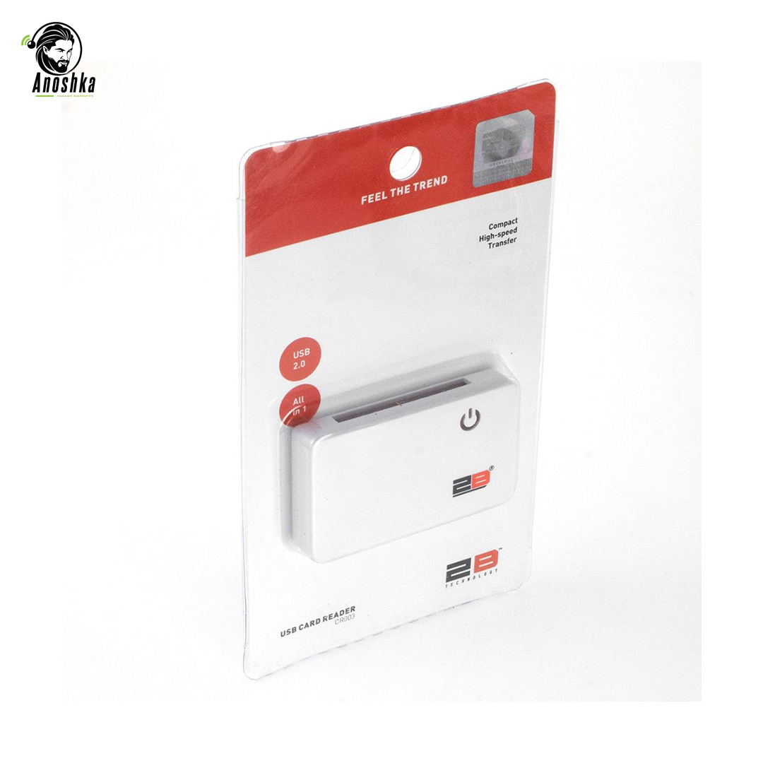 2B USB Card Reader CR003 – Multi-Card Reader and Memory Card Adapter