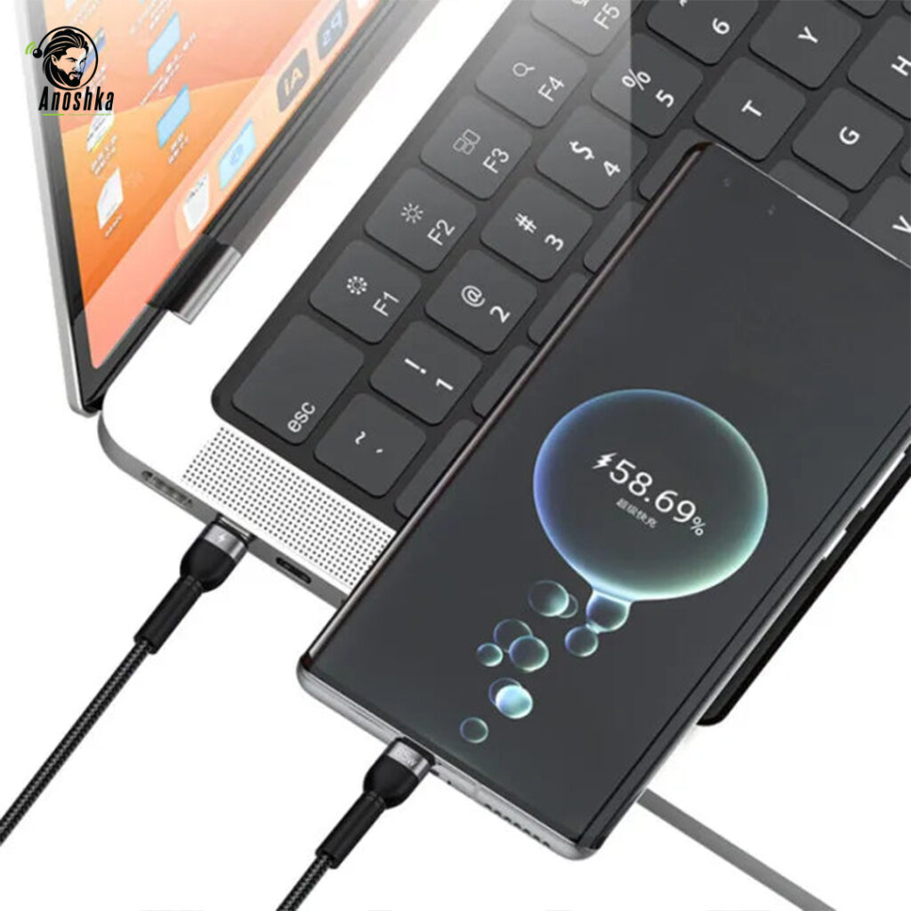 The RECCI RTC-T16 Skyline Cable delivers fast charging, reliable data transfer, and a durable braided design for all Type-C devices.