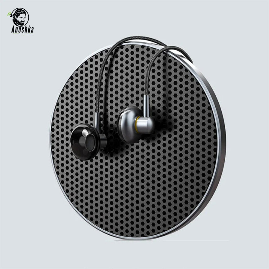 The RECCI REP-L26 Metal Wired Earphones deliver premium audio, a durable metal build, and in-line mic control for music and calls.