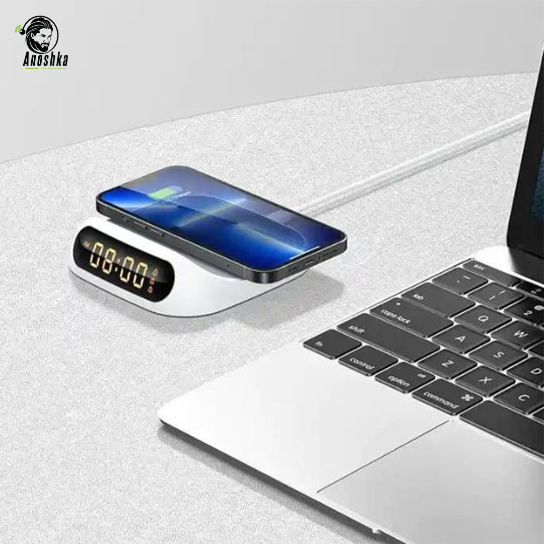 The RECCI RCW-22 Wireless Charger Sailing combines fast Qi wireless charging with a stylish, sailing-inspired design — perfect for home, office, or bedside use.