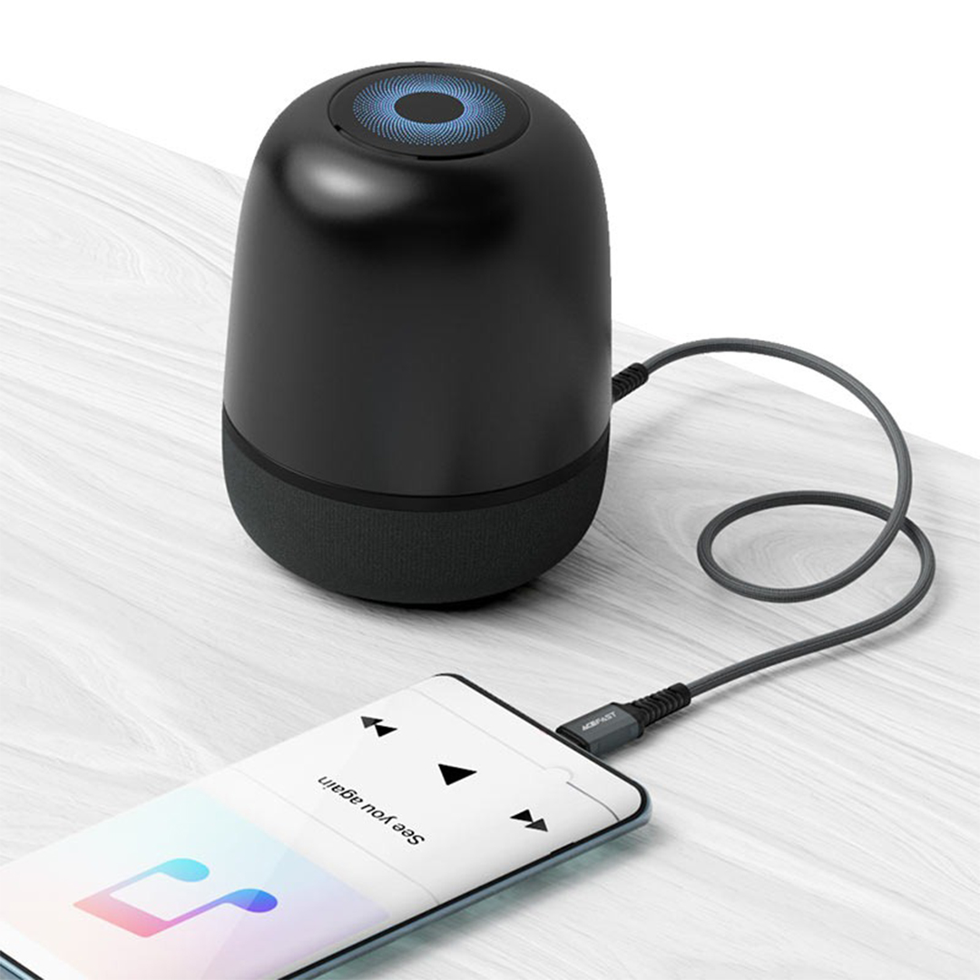 ACEFAST AUX 3.5 to USB-C C1-08 β Type-C Audio Adapter for Headphones and Speakers