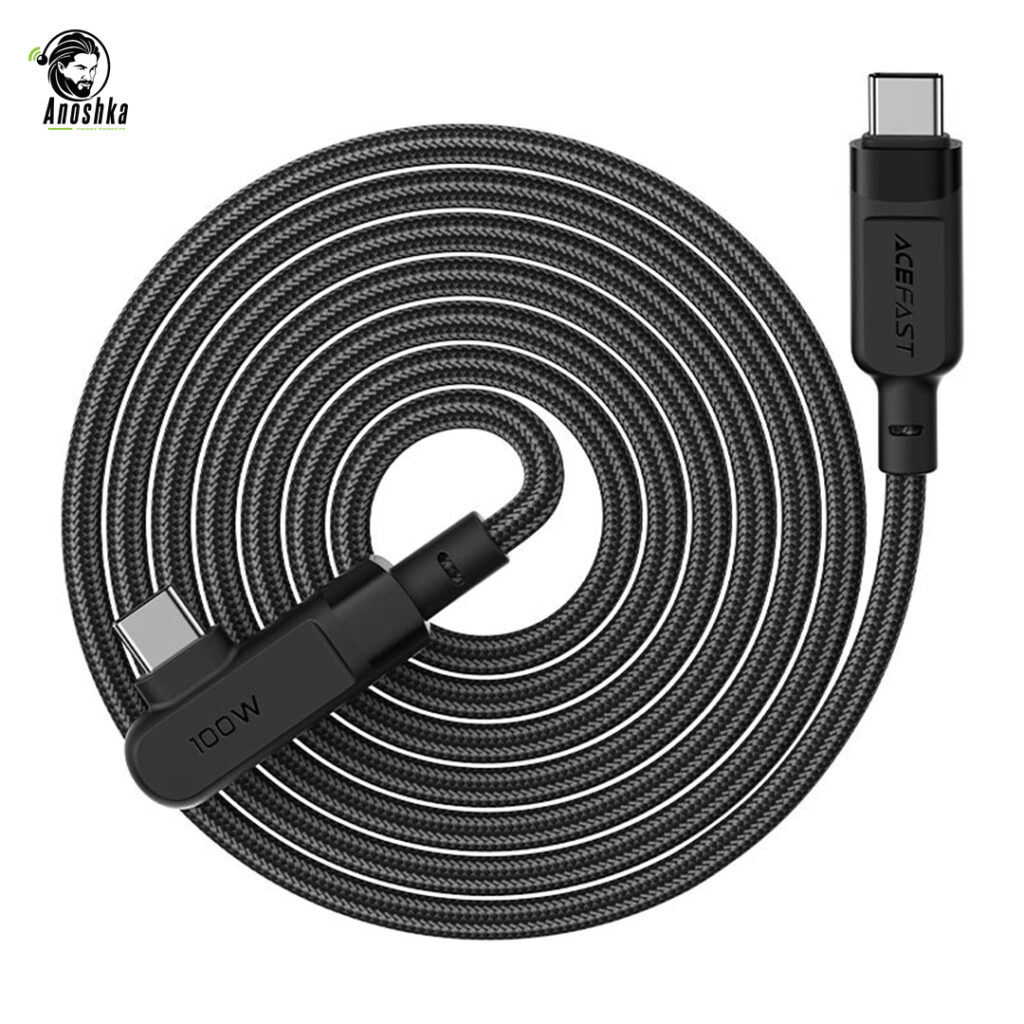 ACEFAST USB-C to USB-C 100W 2M Fast Charging Cable C5-03 – Durable PD Quick Charge Cable