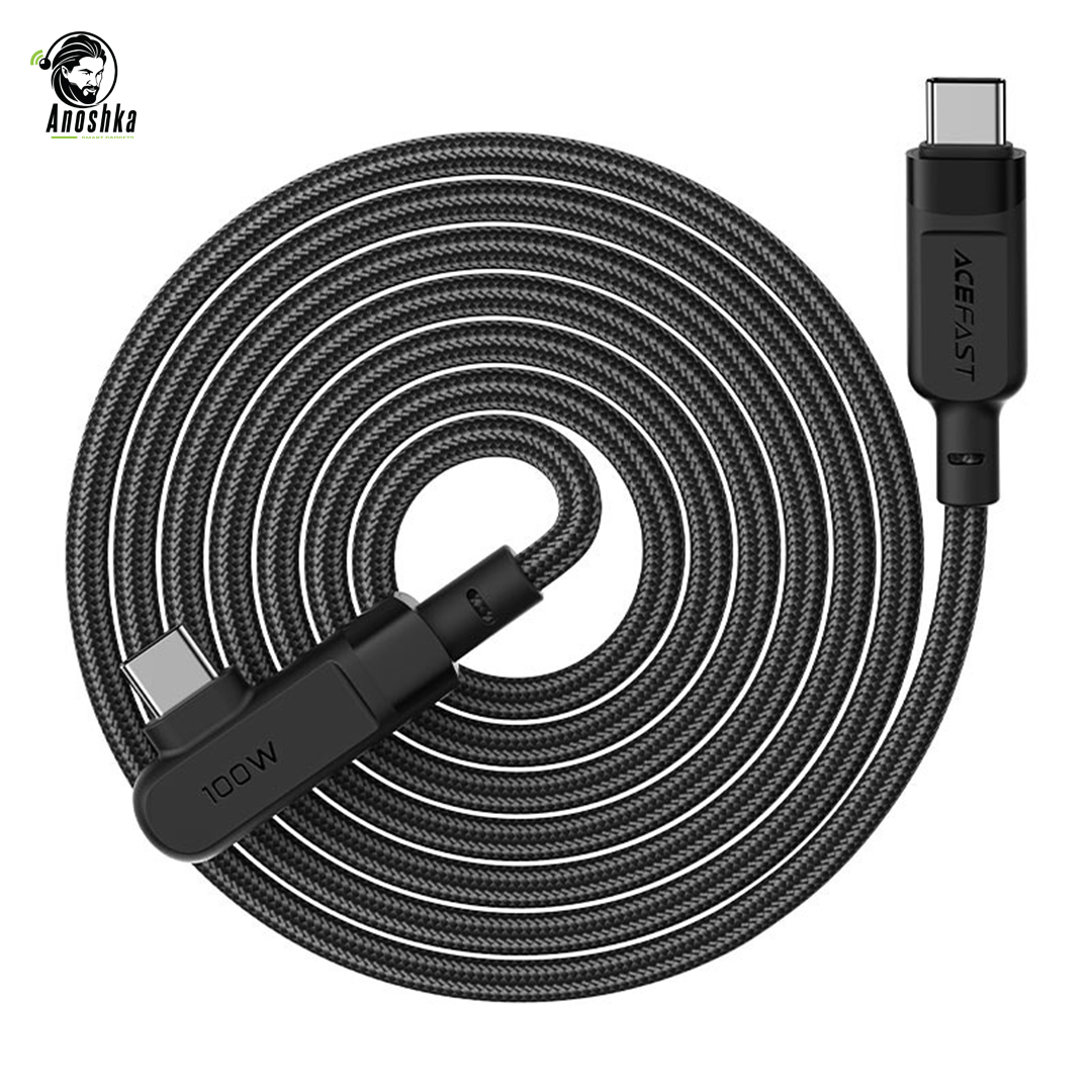 ACEFAST USB-C to USB-C 100W 2M Fast Charging Cable C5-03 β Durable PD Quick Charge Cable