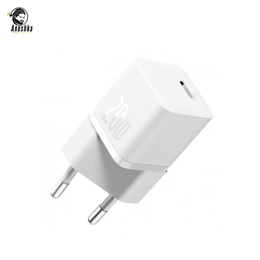 Baseus GaN5 Mini 1C 20W EU Fast Charger with USB-C Power Delivery