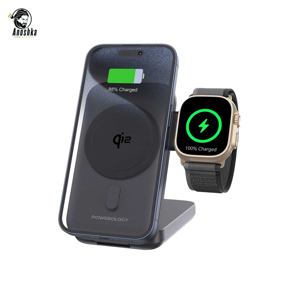 Powerology 10000mAh MagSafe Power Bank box and accessories