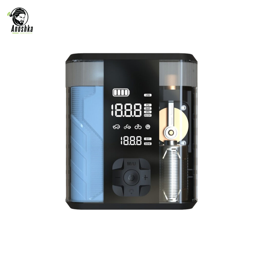 Powerology 8800mAh Jump Starter full kit with cables and accessories