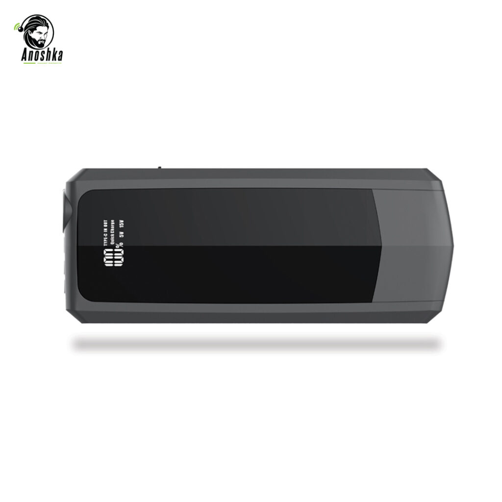 Powerology 16000mAh Jump Starter – High-Power Portable Car Battery Booster and Emergency Power Bank