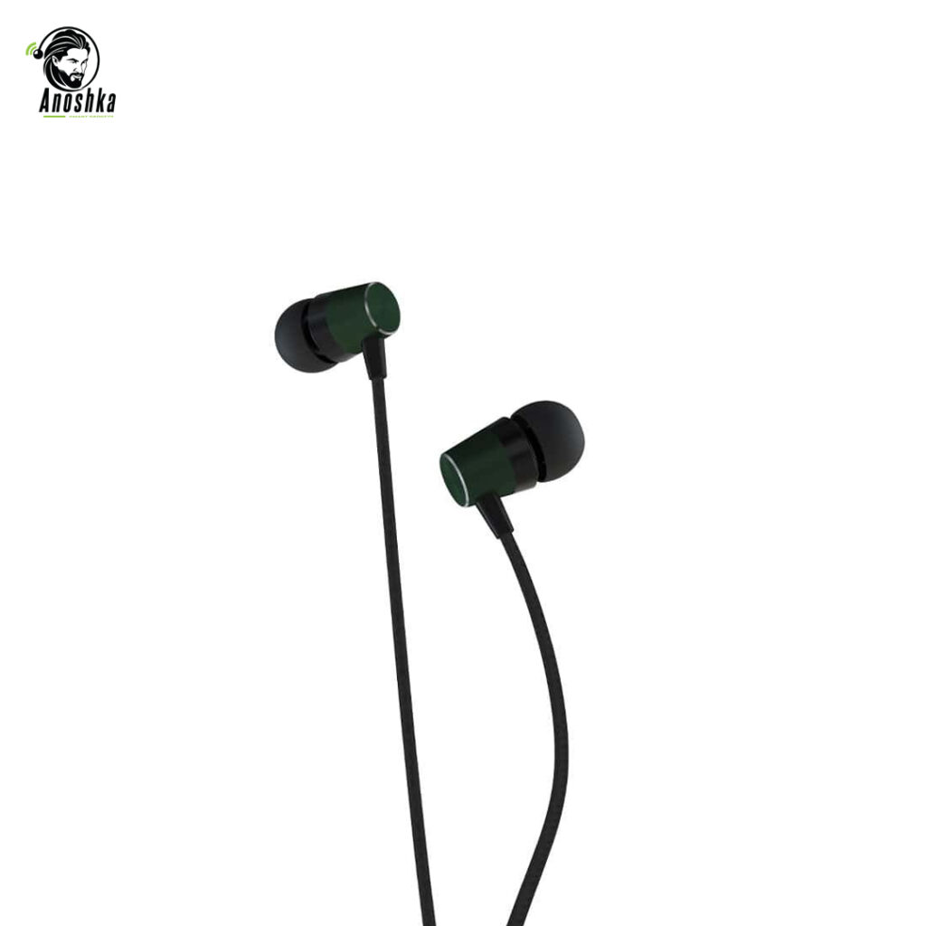 DEVIA Metal Earphones HP50G 3.5mm Wired In-Ear Headphones with Stereo Sound