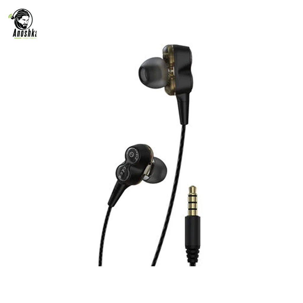 DEVIA Wired Earphones 3.5mm HP50D Clear Sound Comfortable Fit