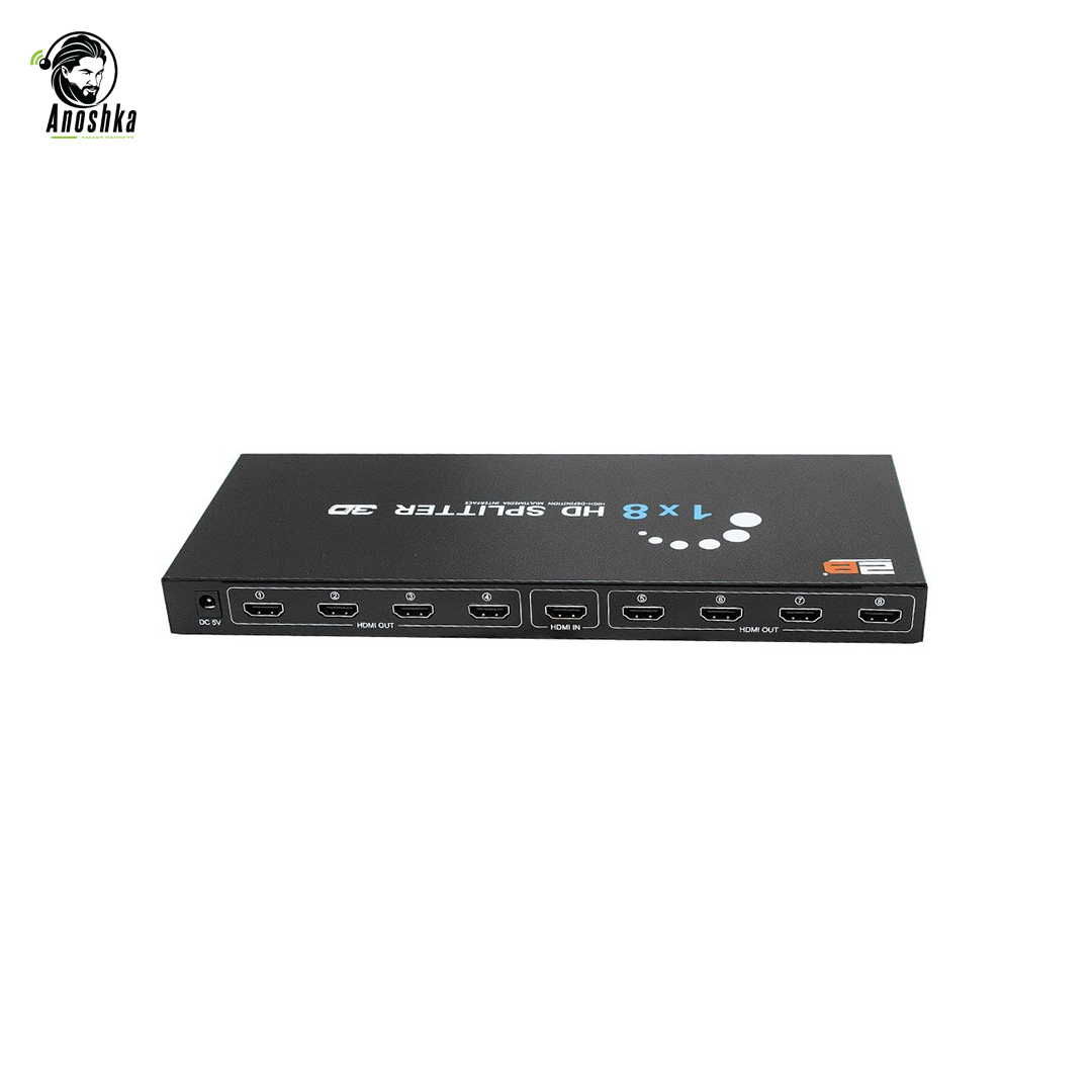 2B HD Splitter 8 Ports HDMI 1.4 CV998 – Multi-Display 4K HDMI Signal Distributor