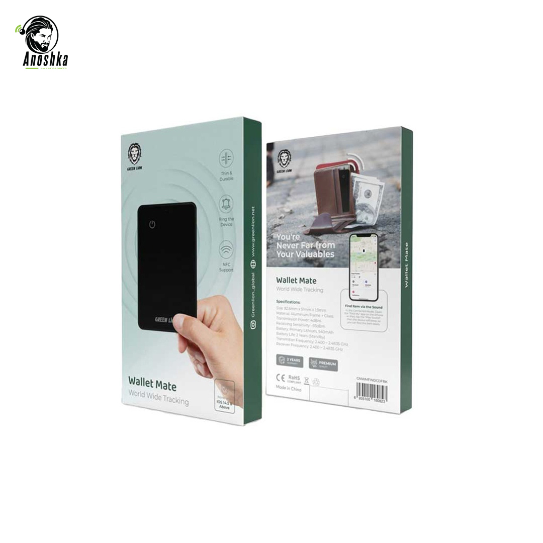 Green Lion Wallet Mate Card Finder β Bluetooth Smart Tracker for Wallets and Cards